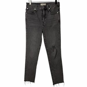 MADEWELL THE PERFECT VINTAGE BLACK JEANS WOMEN'S SIZE 25